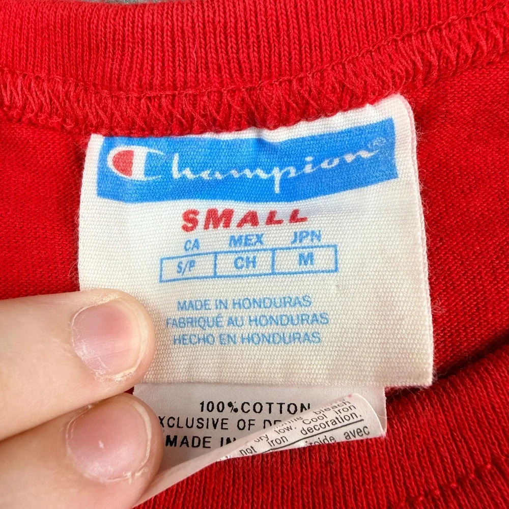 Champion X Muhammad Ali Red Graphic T-Shirt S Small GT19T 2WC The Greatest Mens - Picture 3 of 12